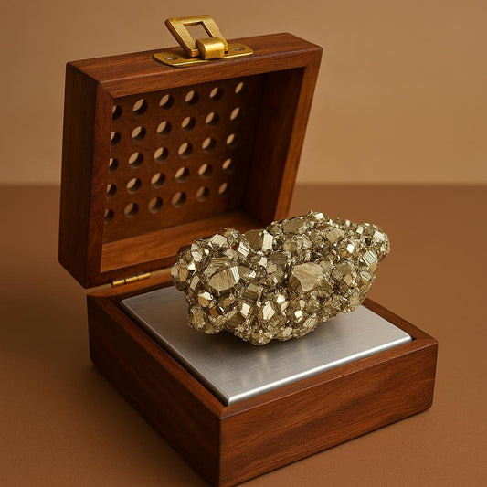 Money Magnate natural Premium Pyrite Cluster( Premium AAA Quality)